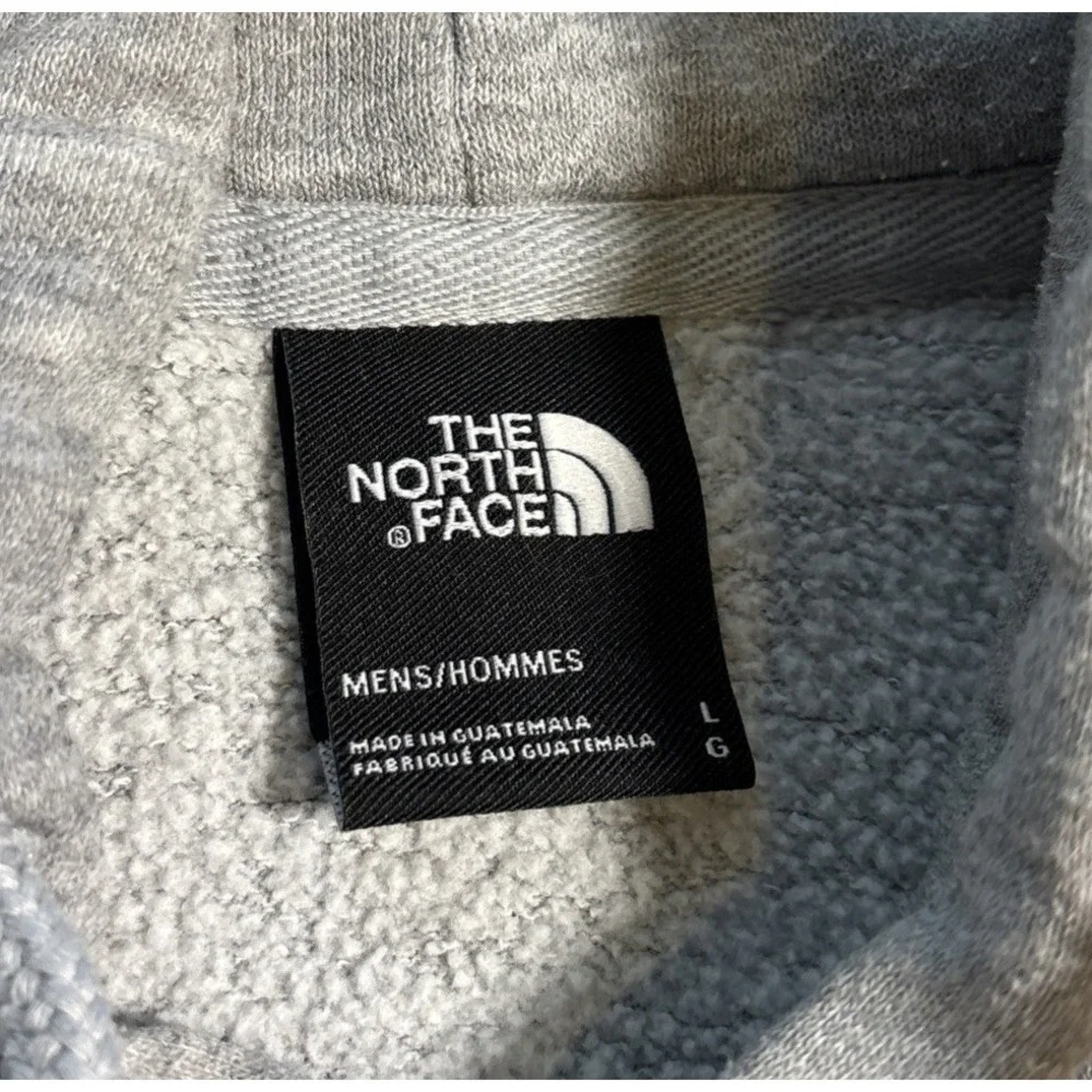 The North Face Men's Gray Hoodie Sweatshirt 